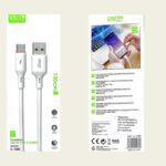 Green USB to Type-C Charging Cable - Image 4
