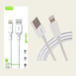 Green USB to Lightning Charging Cable