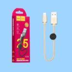 HOCO 25cm USB to Lightning Data Cable - Image 3