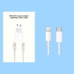 25W USB-C power adapter with USB-C to lightning cable - Image 4