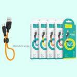 HOCO 25cm USB to Type-C Data Cable - Image 3