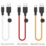HOCO 25cm USB to Type-C Data Cable - Image 6