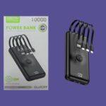 GREEN LYCA POWER BANK 10000 MAH