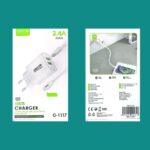 GREEN LYCA 100 CM DUBBLE USB CHARGER SET (FOR IPHONE) - Image 4