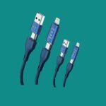 GREEN LYCA 60 W MULTI USB CHARGING CABLE