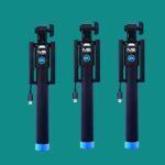 M2 TEC LIVE BROADCAST SELFIE STICK WITH LIGHTNING CABLE