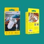BOROFONE DOUBLE PORT IN CAR CHARGER SET (TYPE C) - Image 4