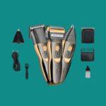 GEEMY GM-595 RECHARGEABLE SHAVER AND TRIMMER SET - Image 3