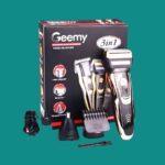 GEEMY GM-595 RECHARGEABLE SHAVER AND TRIMMER SET