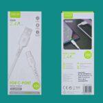 GREEN LYCA USB TO TYPE C DATA CABLE - Image 4