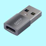 GREEN LYCA TYPE C TO USB OTG