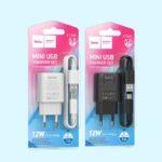 Hoco 12W Mini USB to USB-C Charger Set - Image 2