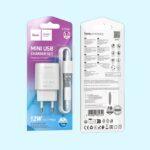 Hoco 12W Mini USB to USB-Micro Charger Set