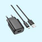 Hoco 12W Mini USB to USB-Micro Charger Set - Image 4