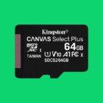 KINGSTON 64GB MEMORY CARD