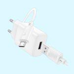 Hoco 12W Mini USB to USB-Micro Charger Set - Image 3