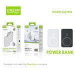 Green Lyca G-1307 Magnetic | 10000mAh MagSafe Power Bank 🧲⚡